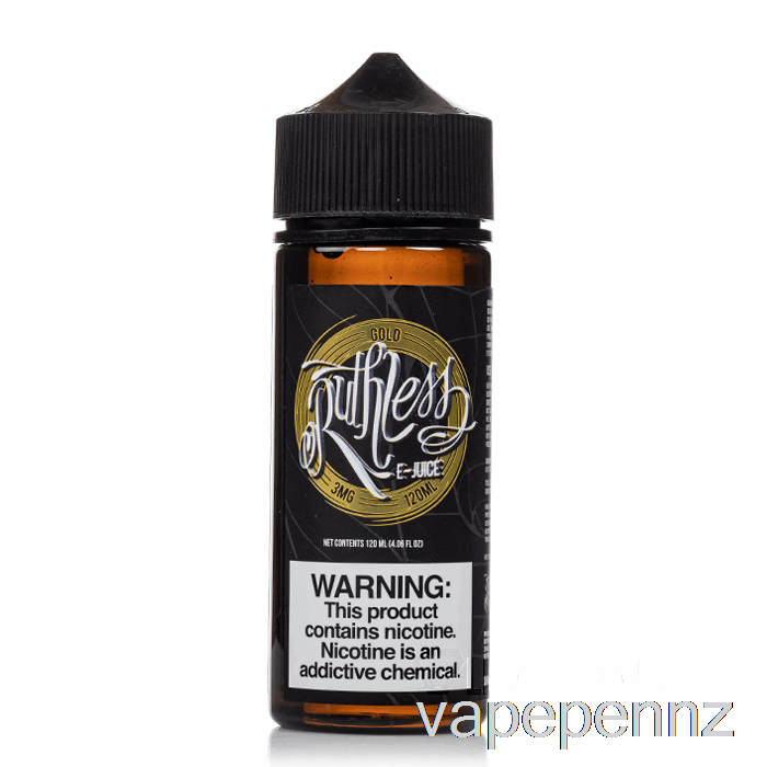 Gold - Ruthless Vapor - 120mL 0mg VAPE NZ